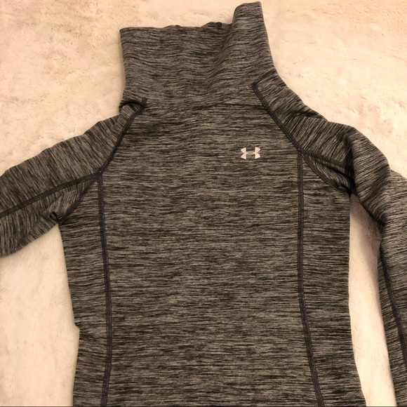 Under Armour Grey Heatgear turtleneck - Picture 1 of 2